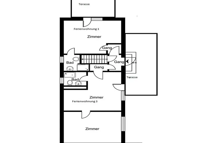 Strandhaus Alte Toepferei شقة *